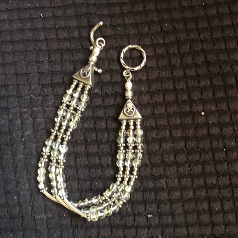 Bali Sterling Silver Beaded Bracelet - 668 $30 or $25 w/offer